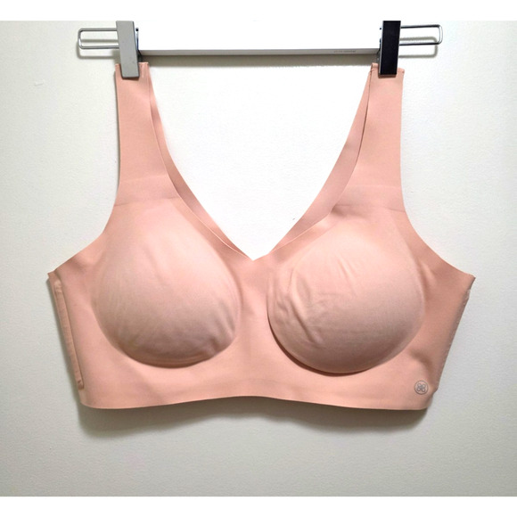Honeylove Women Soft Form Seamless Bra L Blush Comfort Shaping Lightweight - Picture 1 of 4